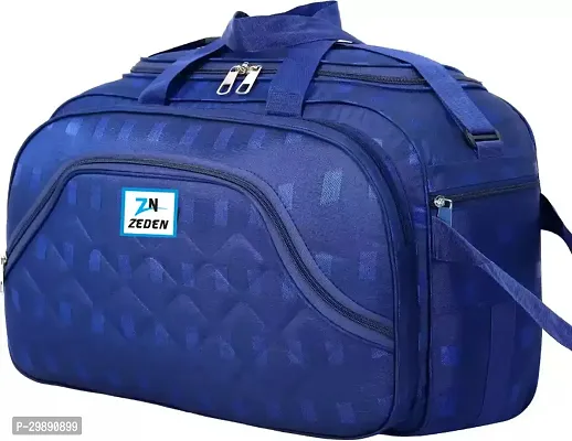 Designer Blue Nylon Solid Travel Bags Duffle Bag-thumb4