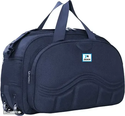 Designer Blue Nylon Solid Travel Bags Duffle Bag-thumb5