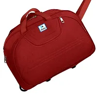 Designer Red Nylon Solid Travel Bags Duffle Bag-thumb2