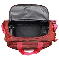 Designer Red Nylon Solid Travel Bags Duffle Bag-thumb3