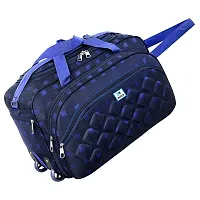 Designer Blue Nylon Solid Travel Bags Duffle Bag-thumb4