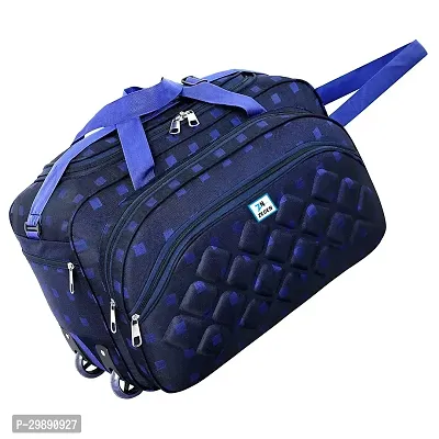 Designer Blue Nylon Solid Travel Bags Duffle Bag-thumb5