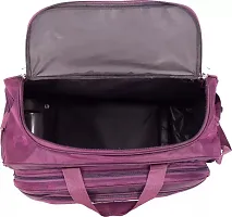 Designer Purple Nylon Solid Travel Bags Duffle Bag-thumb2