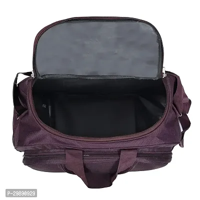 Designer Purple Nylon Solid Travel Bags Duffle Bag-thumb3