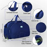 Designer Blue Nylon Solid Travel Bags Duffle Bag-thumb2