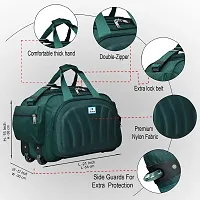 Designer Green Nylon Solid Travel Bags Duffle Bag-thumb2