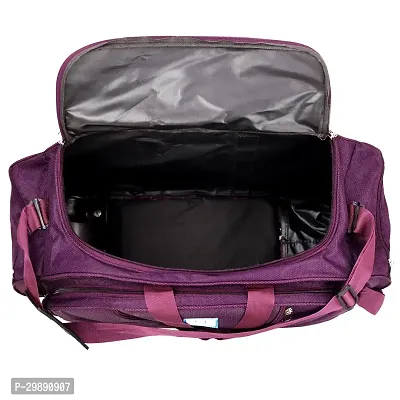 Designer Purple Nylon Solid Travel Bags Duffle Bag-thumb3