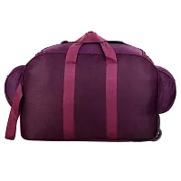 Designer Purple Nylon Solid Travel Bags Duffle Bag-thumb3