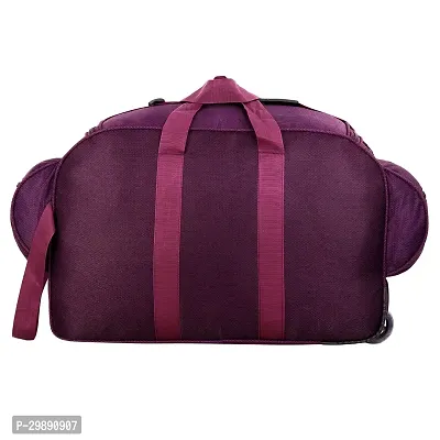 Designer Purple Nylon Solid Travel Bags Duffle Bag-thumb4