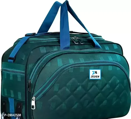 Designer Green Nylon Solid Travel Bags-thumb0