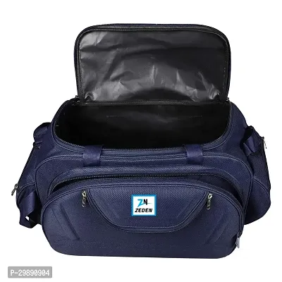 Designer Blue Nylon Solid Travel Bags Duffle Bag-thumb4