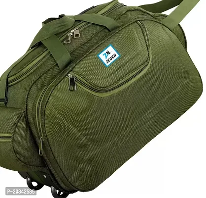 Designer Green Nylon Solid Travel Bags