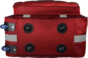 Designer Red Nylon Solid Travel Bags Duffle Bag-thumb4