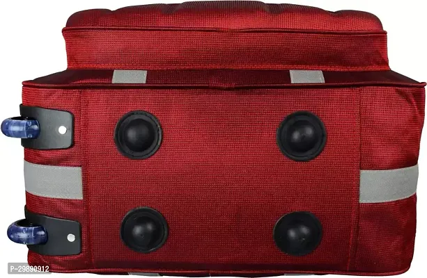 Designer Red Nylon Solid Travel Bags Duffle Bag-thumb5