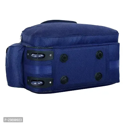 Designer Blue Nylon Solid Travel Bags Duffle Bag-thumb2