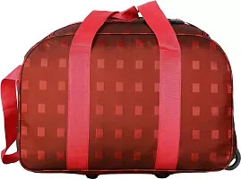 Designer Red Nylon Solid Travel Bags Duffle Bag-thumb1