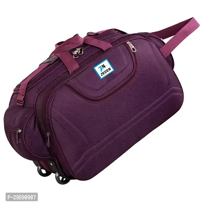 Designer Purple Nylon Solid Travel Bags Duffle Bag-thumb2