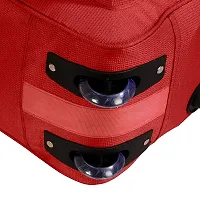 Designer Red Nylon Solid Travel Bags Duffle Bag-thumb4