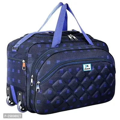 Designer Blue Nylon Solid Travel Bags Duffle Bag-thumb3