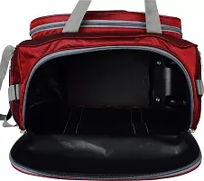 Designer Red Nylon Solid Travel Bags Duffle Bag-thumb3