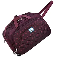 Designer Purple Nylon Solid Travel Bags-thumb3