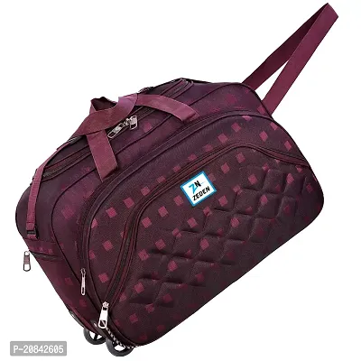 Designer Purple Nylon Solid Travel Bags-thumb4