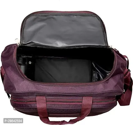 Designer Purple Nylon Solid Travel Bags-thumb5