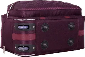 Designer Purple Nylon Solid Travel Bags-thumb1