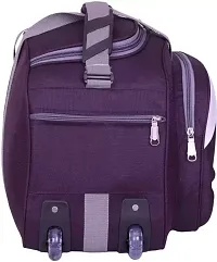 Designer Purple Nylon Solid Travel Bags-thumb2