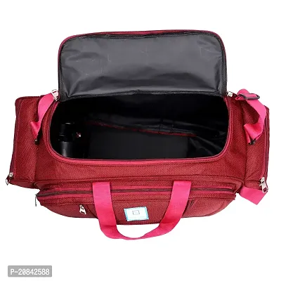 Designer Red Nylon Solid Travel Bags-thumb2