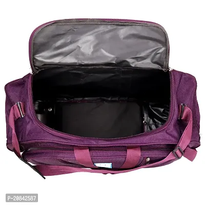 Designer Purple Nylon Solid Travel Bags-thumb3