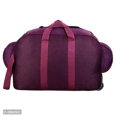 Designer Purple Nylon Solid Travel Bags-thumb4