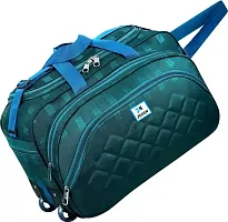 Designer Green Nylon Solid Travel Bags-thumb4