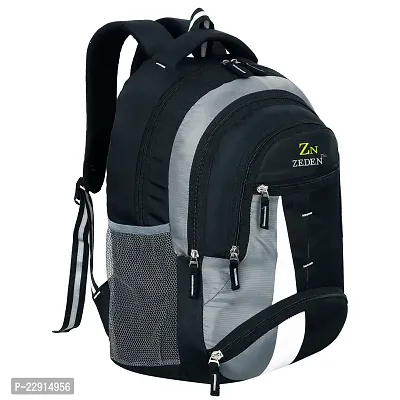 Medium 30 L Laptop Backpack Medium 30 L Laptop Backpack Waterproof Laptop Backpack/School Bag/College Bag  (Black)-thumb3