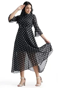 N & PG Gowns, Women Gowns, Latest Designed Women Dress Gown Printed Gowns for Women||-thumb1