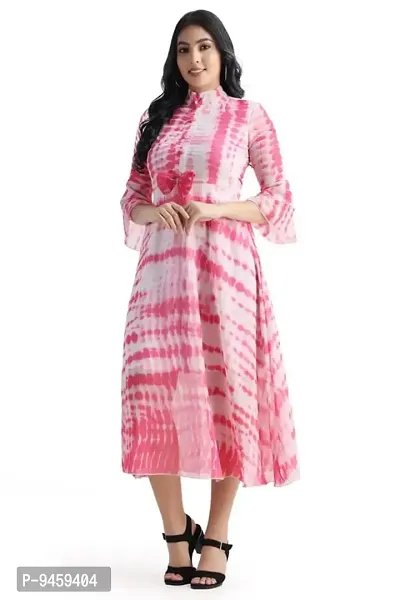 N & PG Gowns, Women Gowns, Latest Designed Women Dress Gown Printed Gowns for Women||