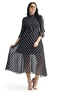 N & PG Gowns, Women Gowns, Latest Designed Women Dress Gown Printed Gowns for Women||-thumb3