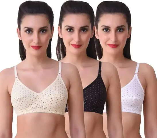 Stylish Blend Bras For Women Pack Of 2