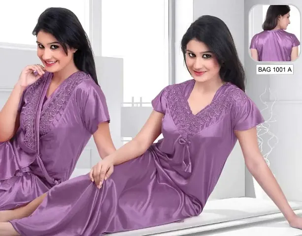 Comfortable Spandex Nightdress For Women