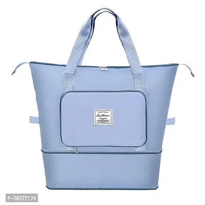 Stylish Blue PU Handbags For Women-thumb0