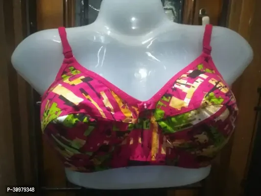 Stylish Cotton Printed Bras For Women-thumb0