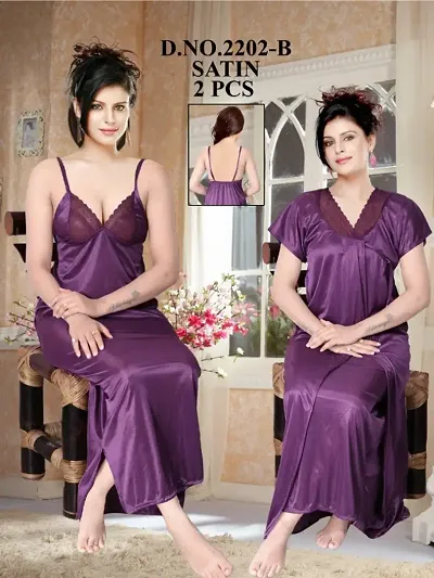 Comfortable Satin Night Suits For Women