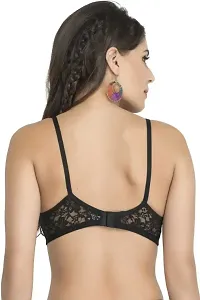 Stylish Cotton Self Design Bras For Women- Pack Of 2-thumb1