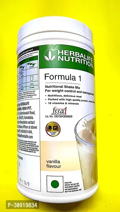 Herbalife Nutrition Formula 1 Vanilla Shake Mix 500 Gm-thumb0