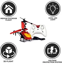 Exceed Remote Control helicopter Toy with 3d Flash lights and charging cable for kids-thumb1