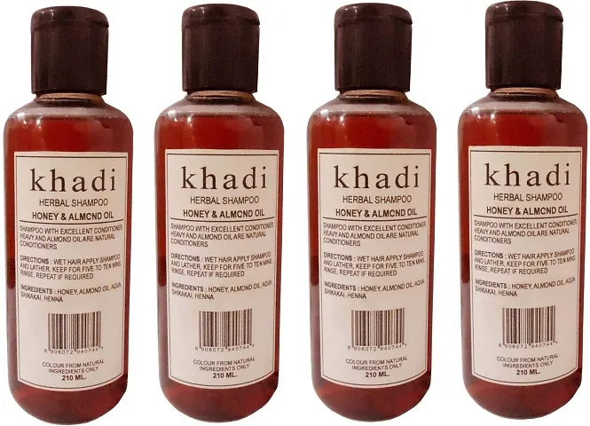 Khadi herbal Honey and Almond Oil Shampoo, 420ml