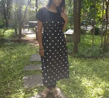 Stylish Polka Dot Printed Kurta-thumb3