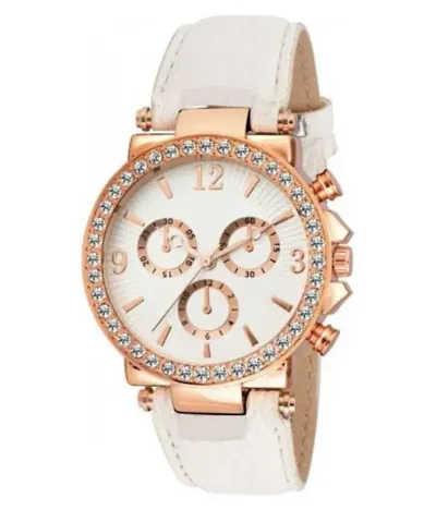 Fashionable Studded Dial Watches For Women