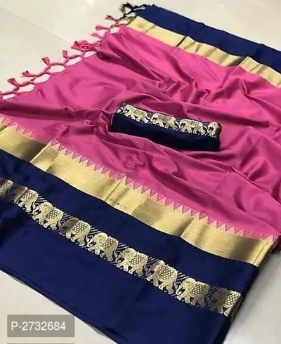 Womens Silk Saree with Blouse Piece