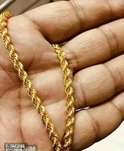 Trendy Gold Plated Men's Chain-thumb0
